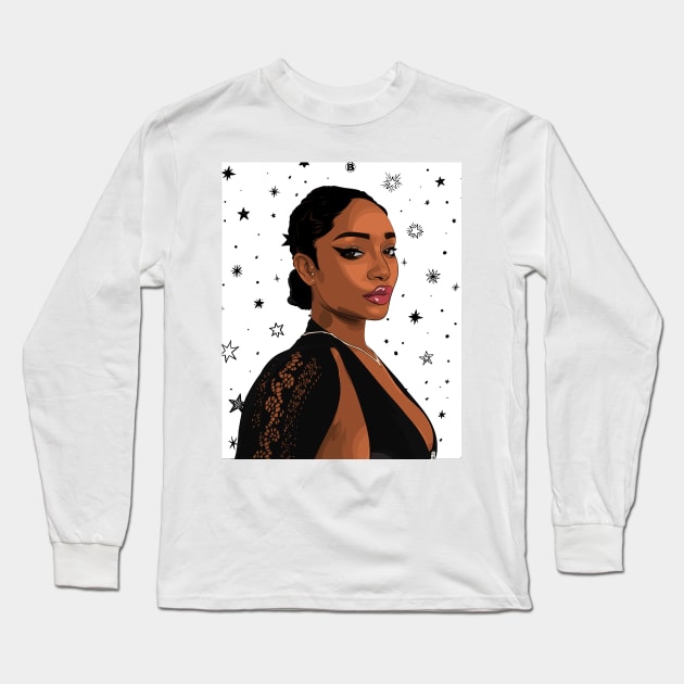 AYRA STARR Long Sleeve T-Shirt by Black hub